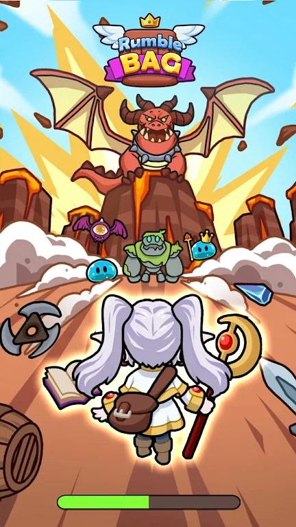 安卓手机游戏《背包英雄Rumble Bagv1.3.1》[完整版]在激烈的战斗中快速将武器放入背包中！-仄言资源社