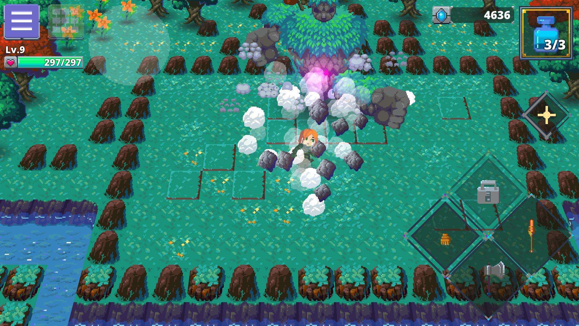 安卓手机游戏《迷宫传奇2v1.0.21》[完整版]像素式动作冒险游➕开放世界➕生存➕战斗❗-仄言资源社
