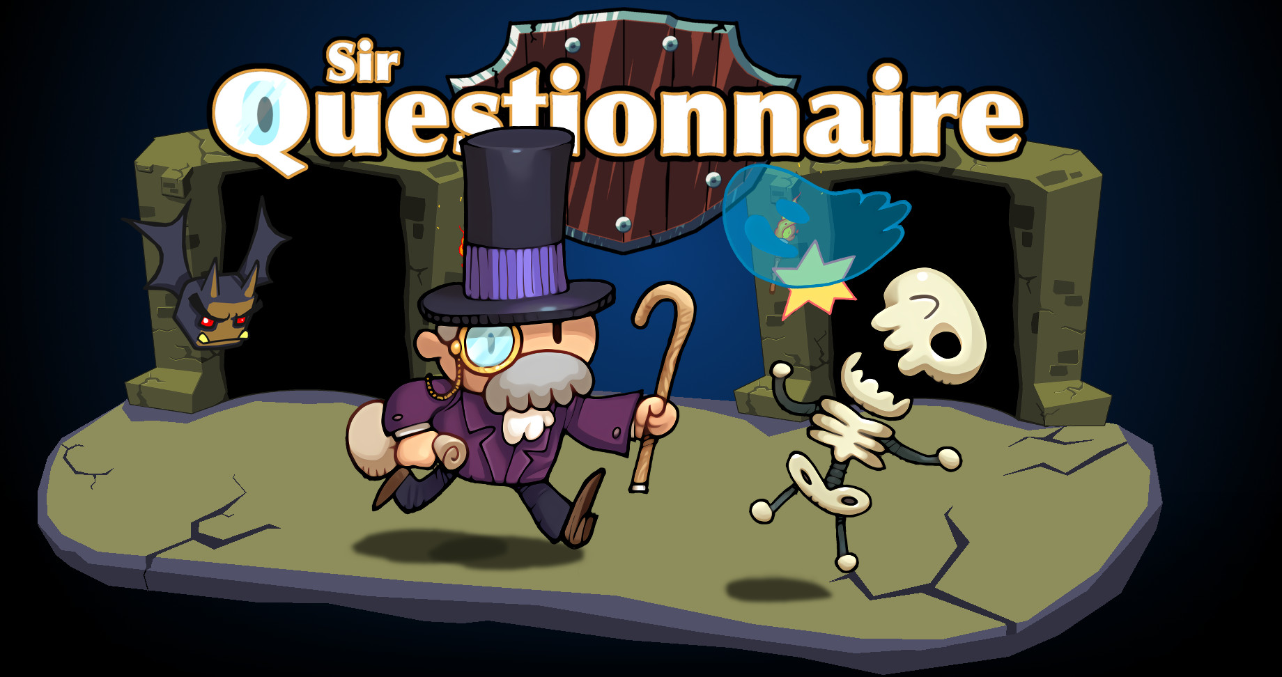 安卓手机游戏《Sir Questionnairev1.7.5》[完整版]Steam移植-仄言资源社