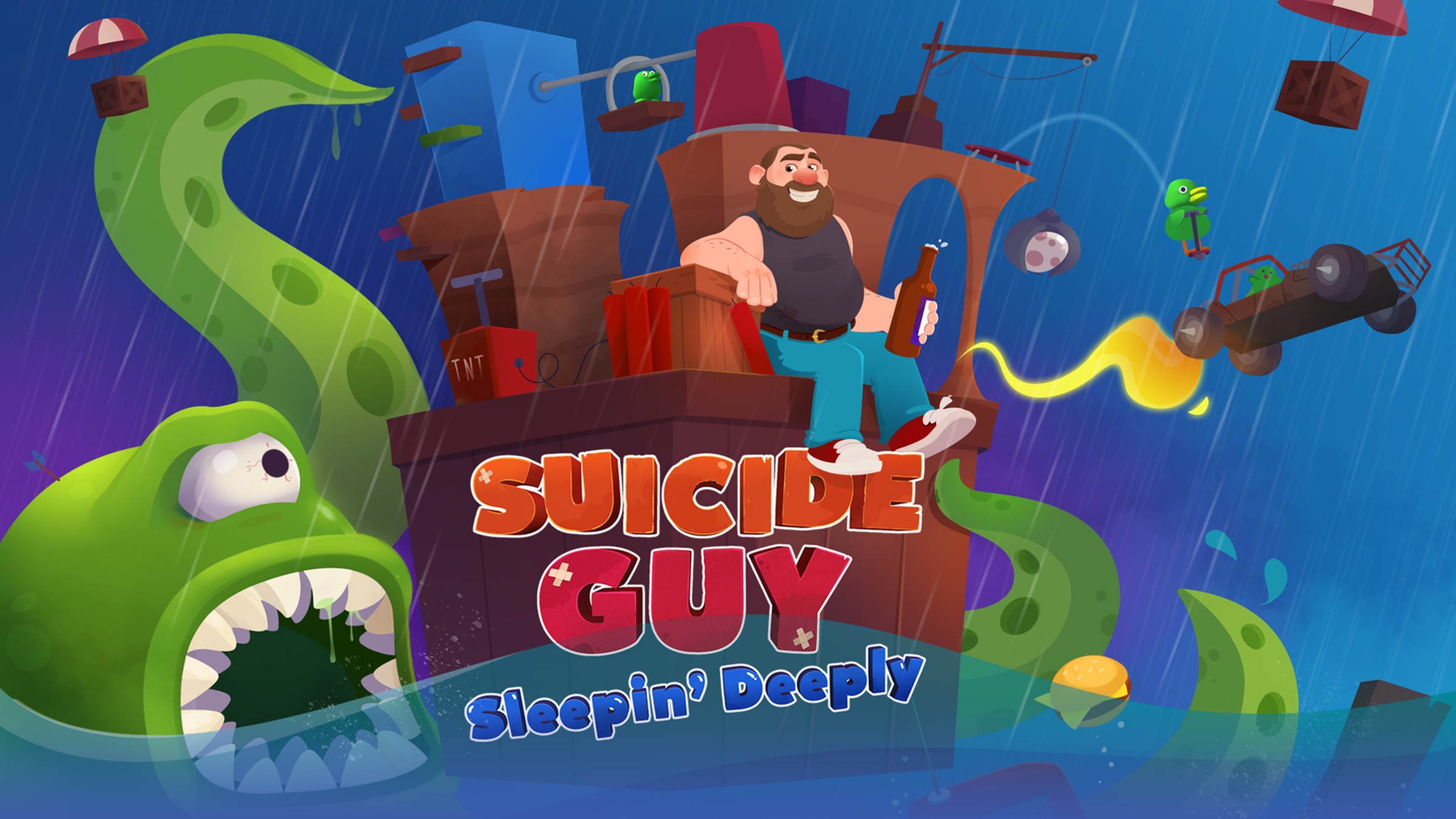 安卓手机游戏《自杀者熟睡Suicide GuySleepin’ Deeply  v1.1.0》[完整版]Steam移植-仄言资源社