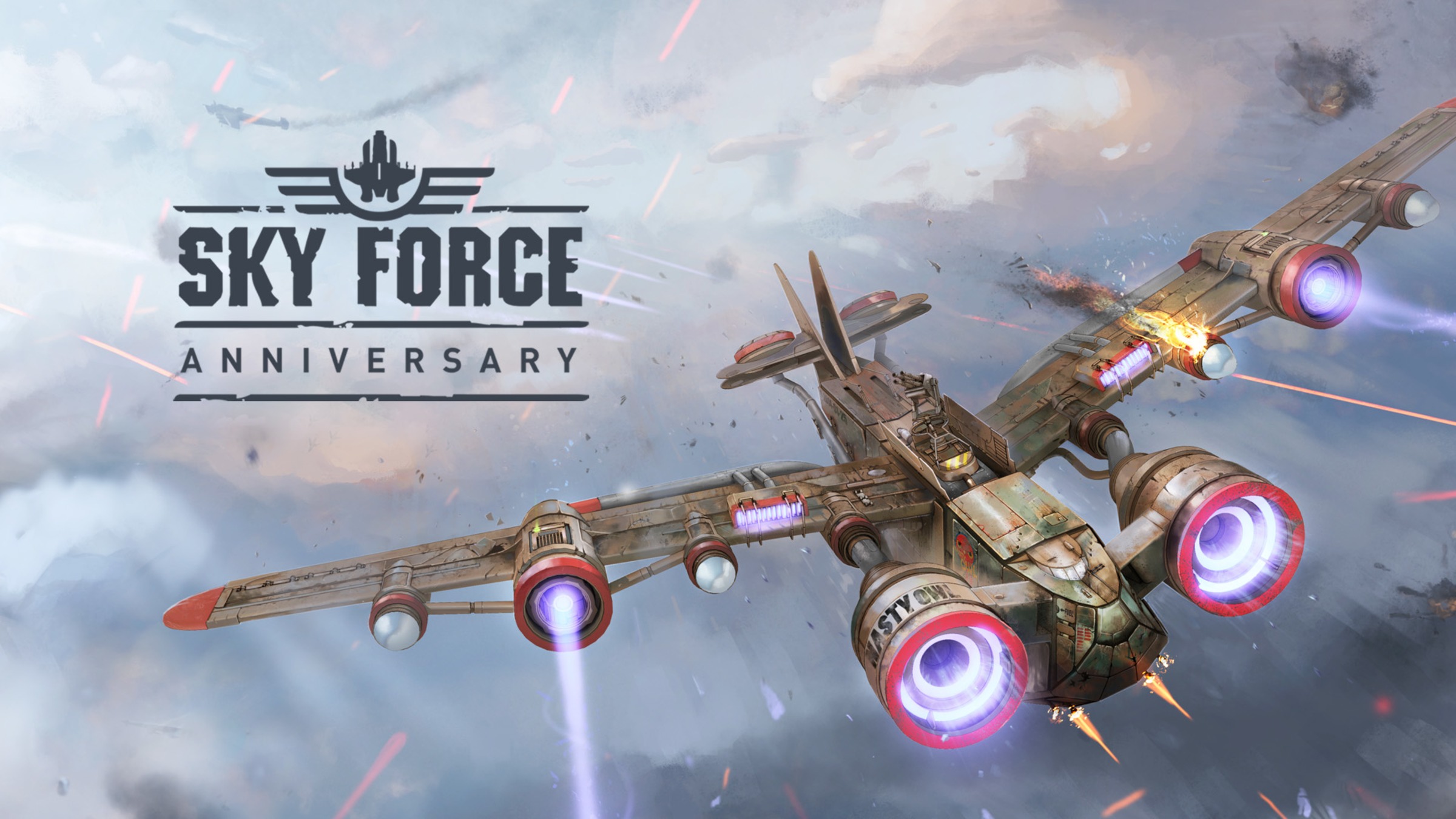 安卓手机运行《傲气雄鹰 周年版Sky Force Anniversary》switch模拟器！(游戏)-仄言资源社