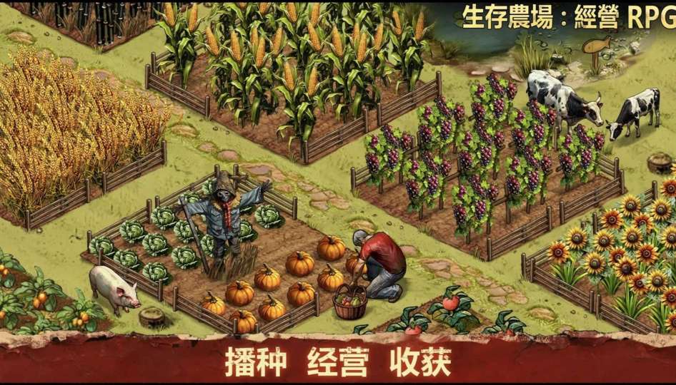 图片[3]-安卓手机游戏《生存农场经营RPG》[完整版]在一个被僵尸和变异体统治的末日世界，生存变成了一种艺术。-仄言资源社