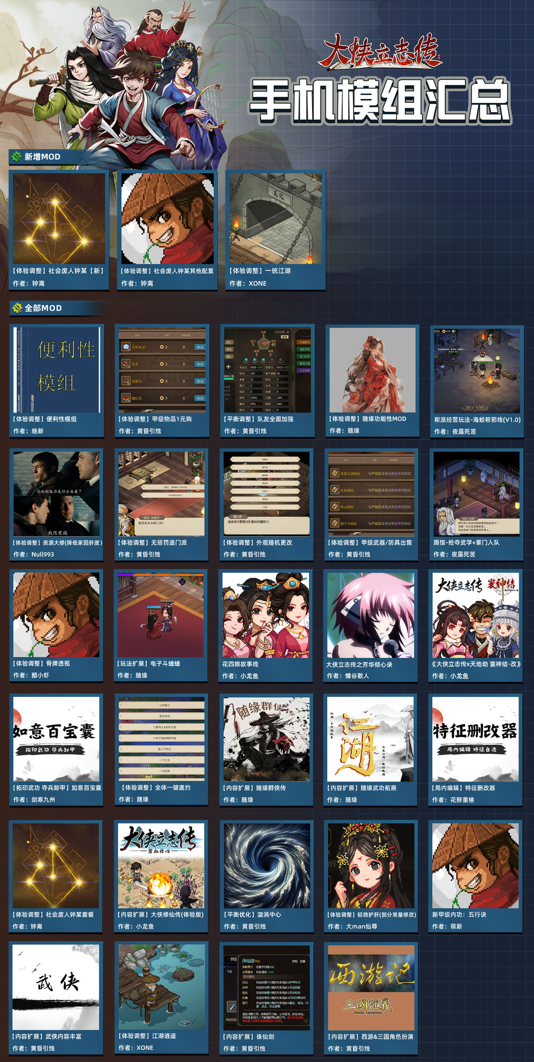 图片[3]-安卓手机游戏《大侠立志传模组整合版》[完整版+DLC]Steam移植-仄言资源社