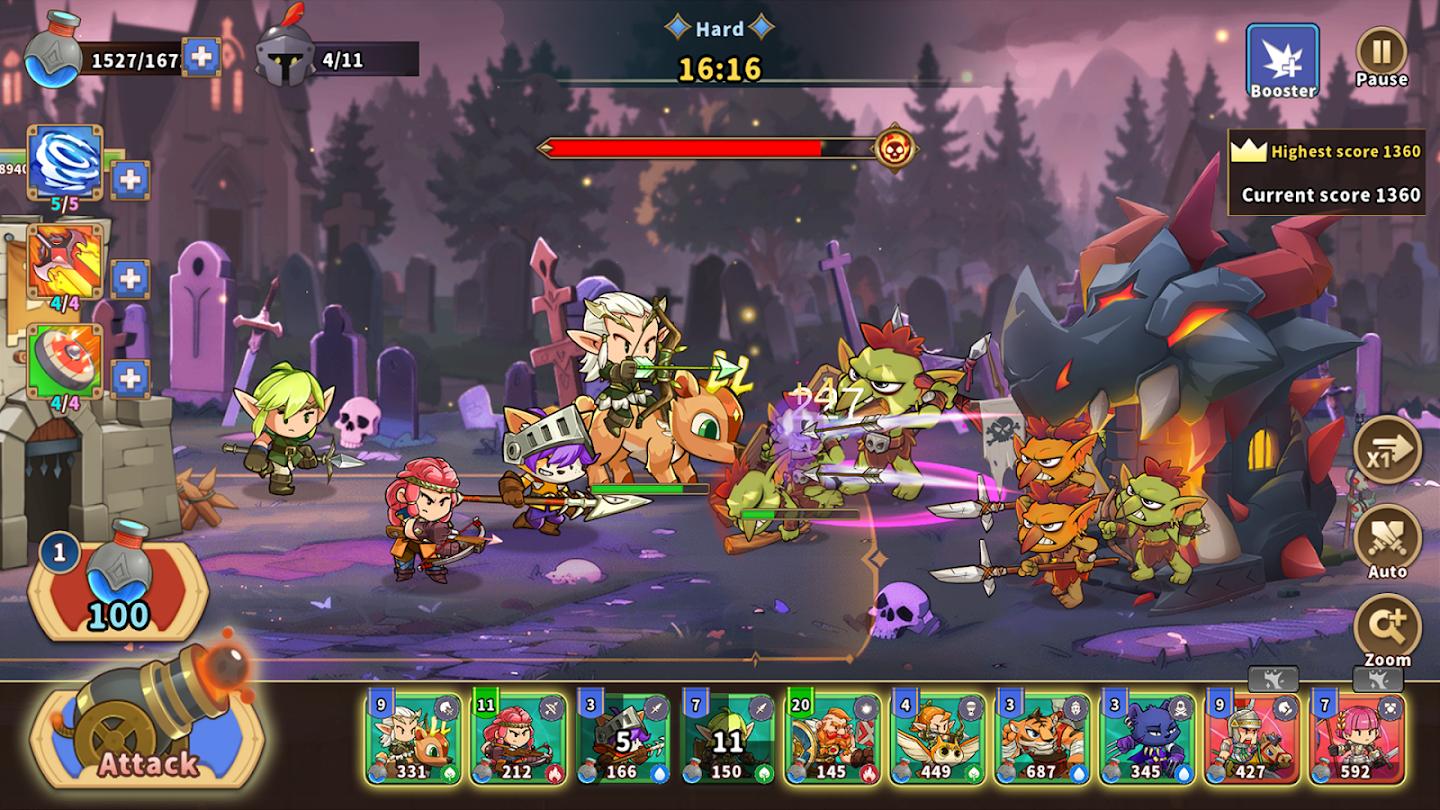 图片[3]-安卓手机游戏《城堡战争防御》[完整版]用战略英雄打造自己独特的塔防！-仄言资源社