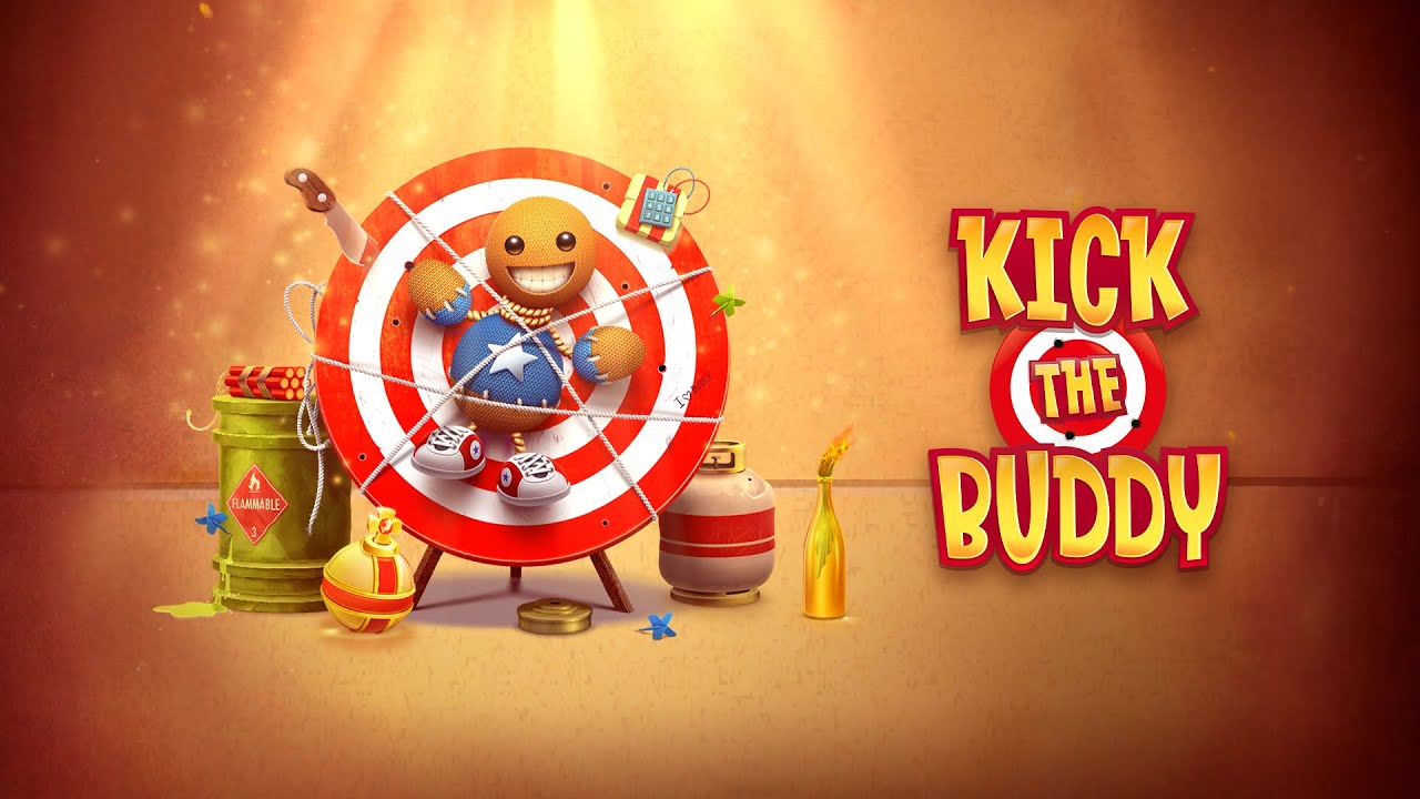 安卓手机游戏《疯狂木偶人Kick The Buddyv2.14.0》[完整版]童年回忆好玩！减压游戏！-仄言资源社