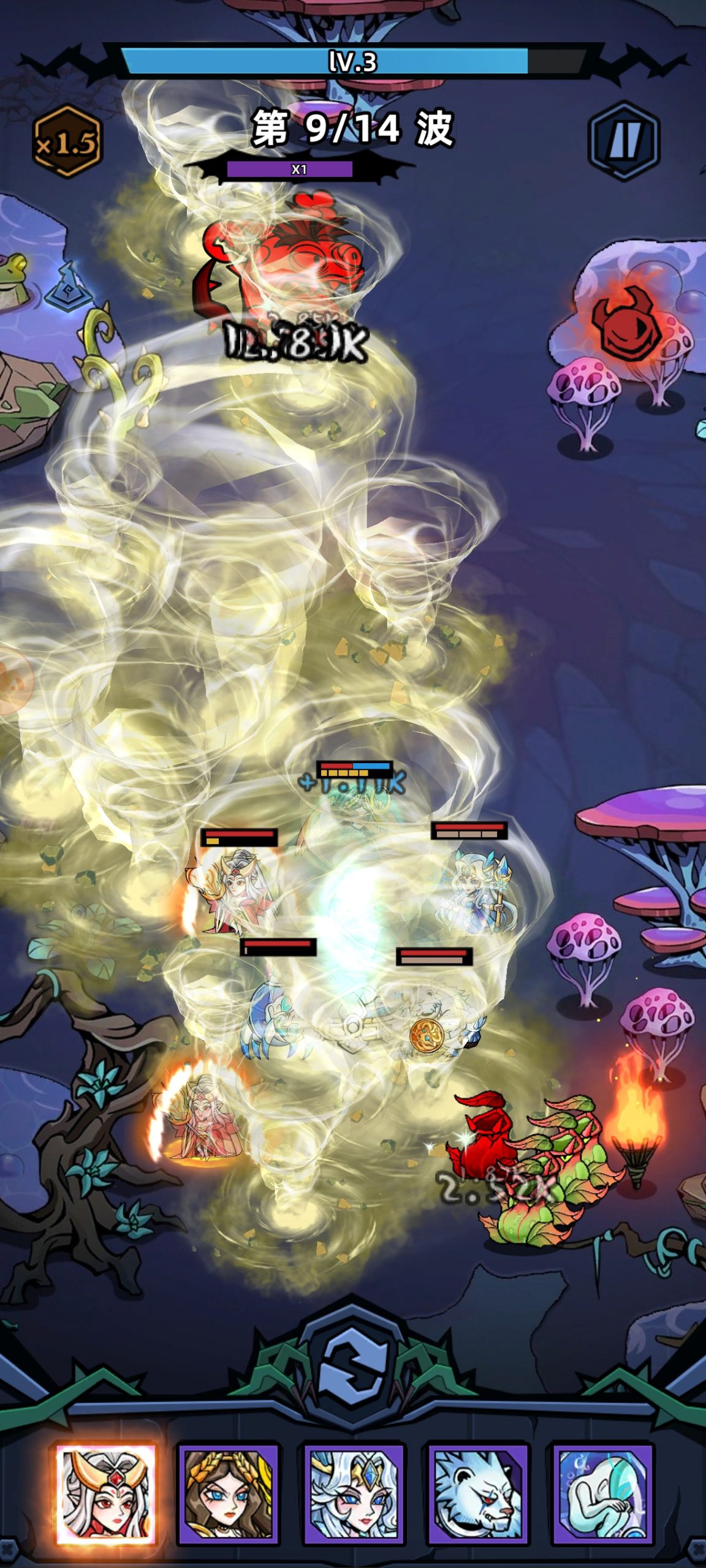 图片[4]-安卓手机游戏《萌萌塔防》[菜单版]不讲武德‼️可以技能随手换、站位实时转得肉鸽塔防💢-仄言资源社