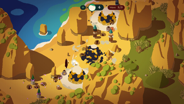 图片[2]-安卓手机游戏《裂隙纷争v1.2.2》[完整版]Steam移植简约像素风和超高容错的策略塔防游戏！-仄言资源社