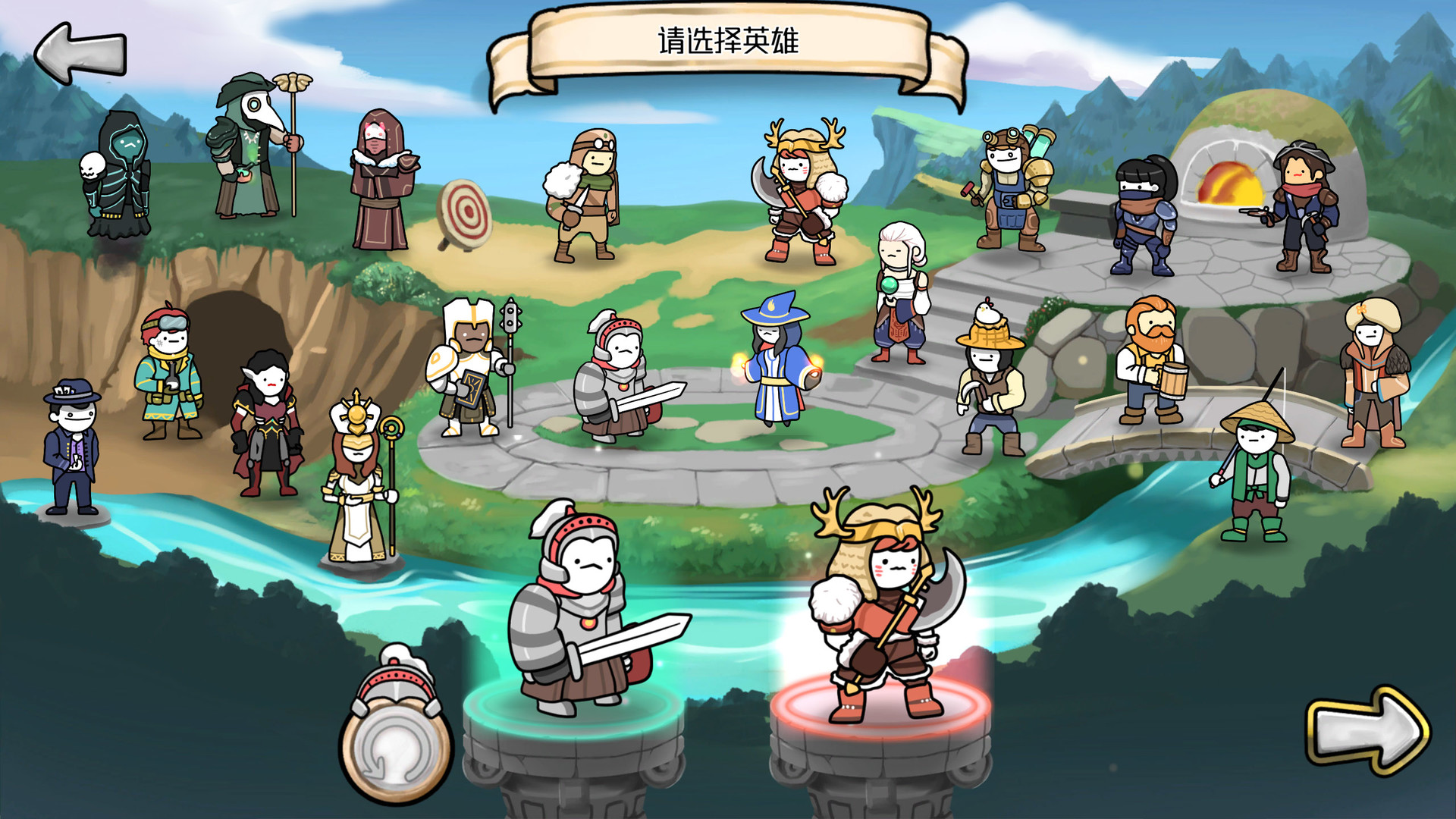 图片[2]-安卓手机游戏《3分钟英雄v1.44》[完整版]Steam移植卡牌策略塔防游戏推荐游玩！-仄言资源社