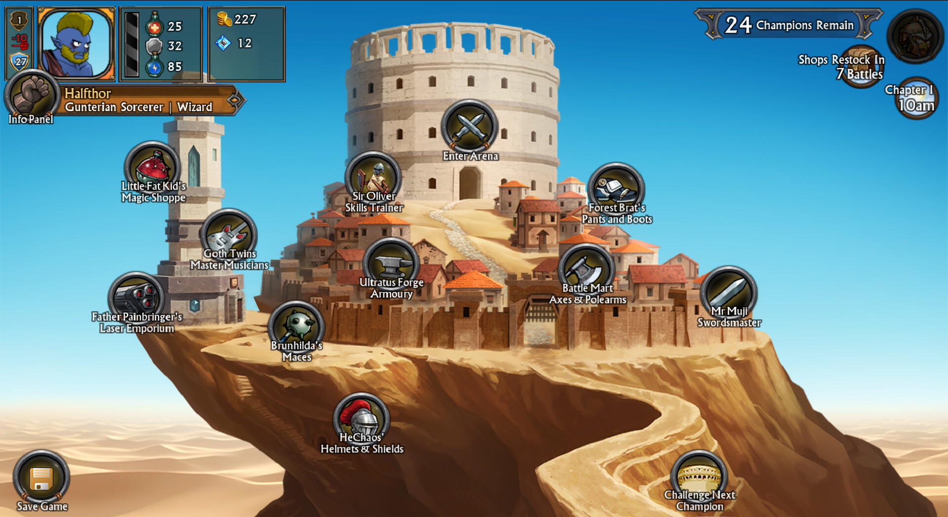 图片[3]-安卓手机游戏《剑与凉鞋3重制版v1.0.9.B》[完整版]Steam移植经典之作强势回归史上最劲爆的角斗士游戏！！-仄言资源社