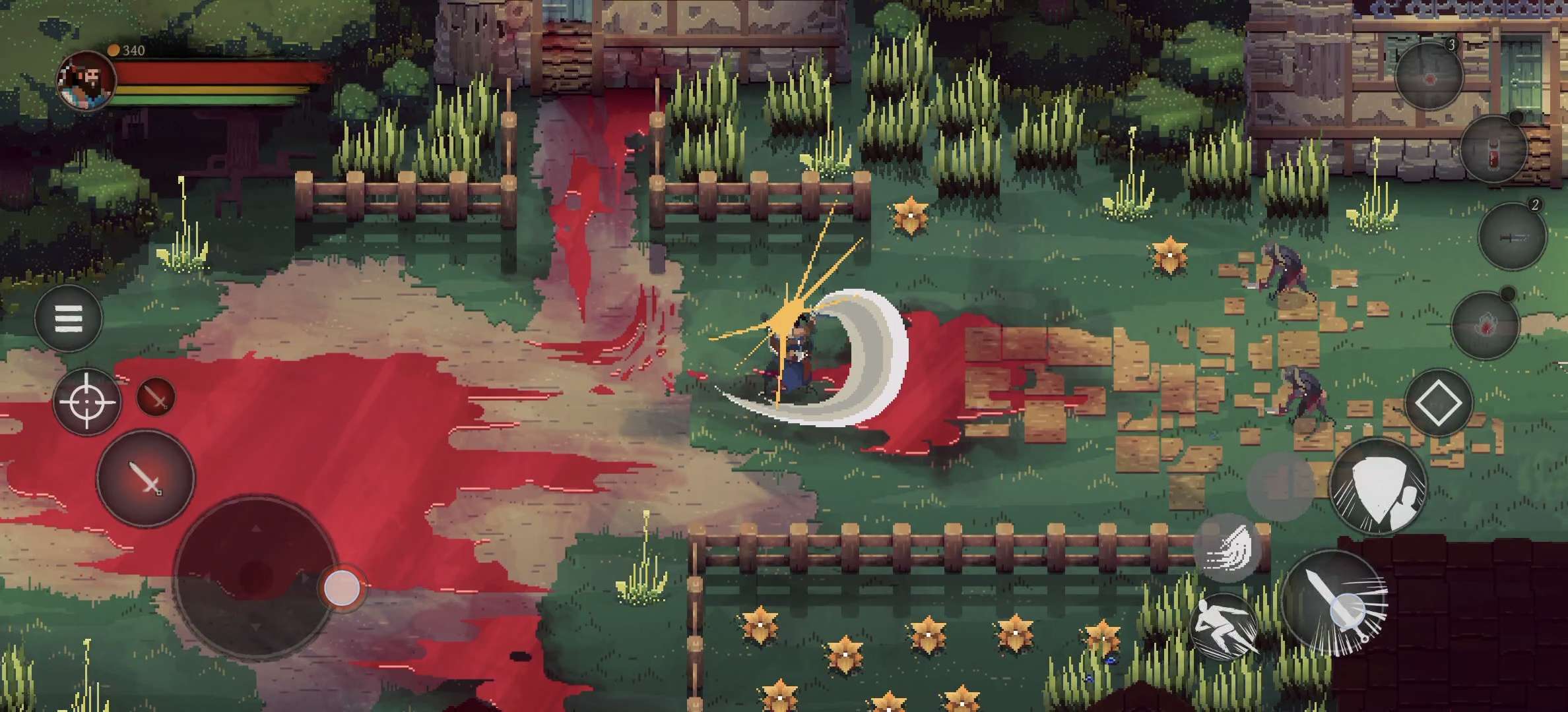 图片[2]-安卓手机游戏《不可鲁莽》[完整版+菜单版]Steam移植像素风格魂类游戏!打击感满满，畅快杀戮!-仄言资源社