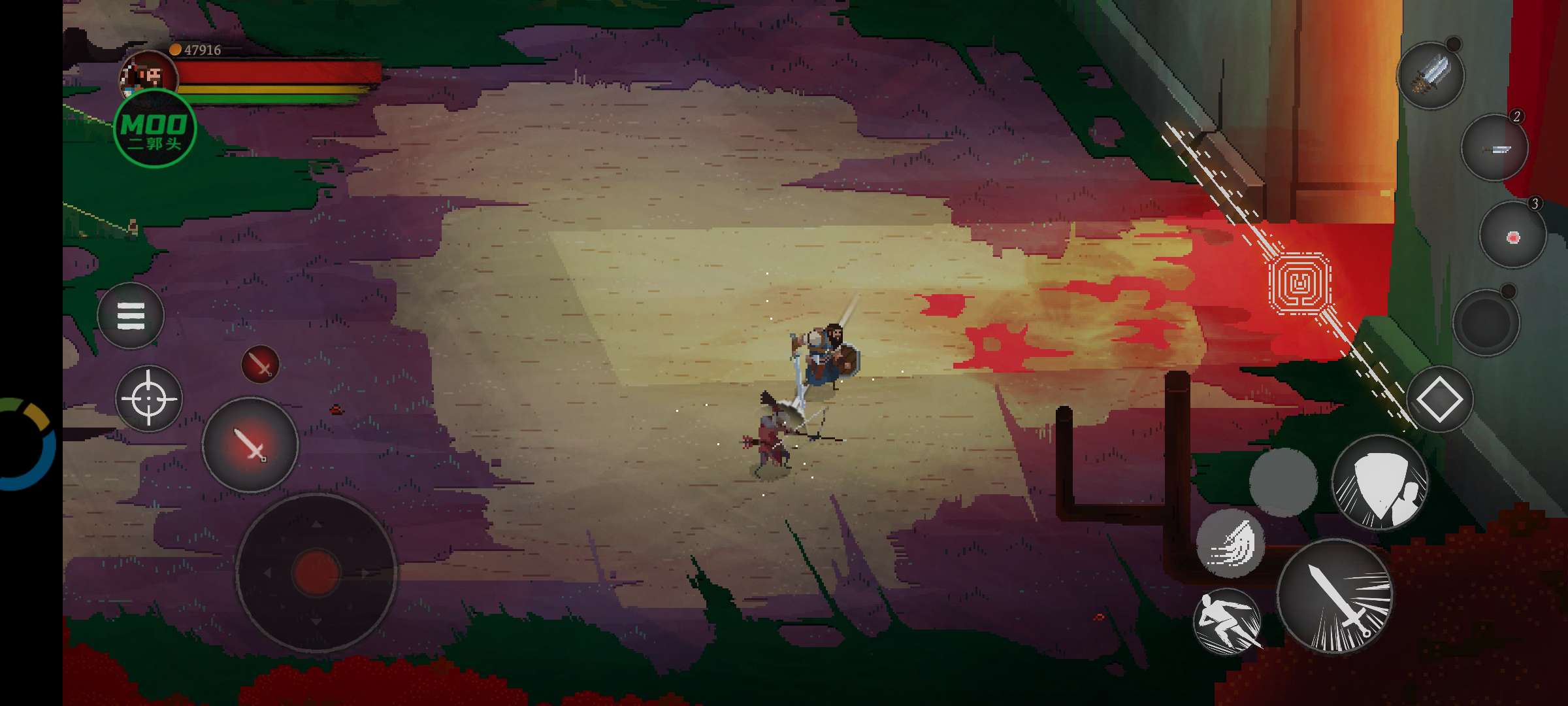 图片[3]-安卓手机游戏《不可鲁莽》[完整版+菜单版]Steam移植像素风格魂类游戏!打击感满满，畅快杀戮!-仄言资源社