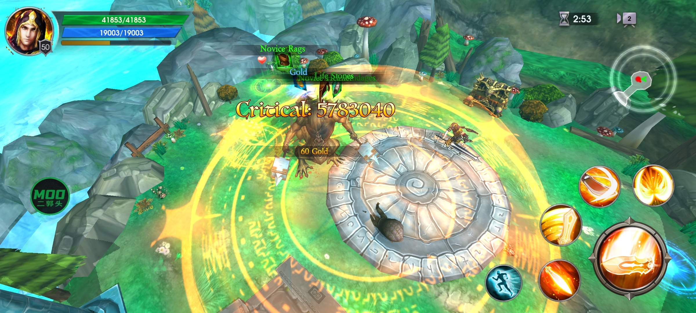 图片[3]-安卓手机游戏《黎明之刃》[完整版+汉化版+菜单版]非常棒的暗黑刷宝，打怪升级，传奇类推荐！-仄言资源社