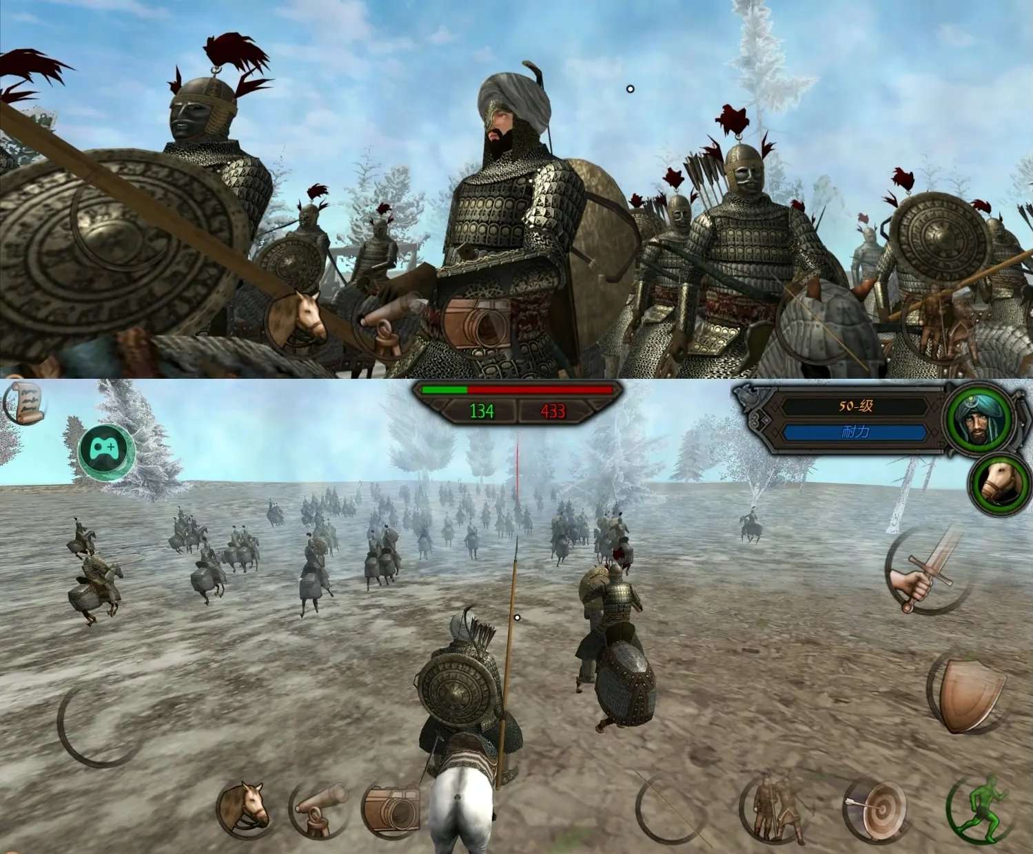 图片[2]-安卓手机游戏《钢铁之躯2新大陆》[完整版+菜单版]手机版《骑马与砍杀》的中世纪3D动作策略游戏！-仄言资源社