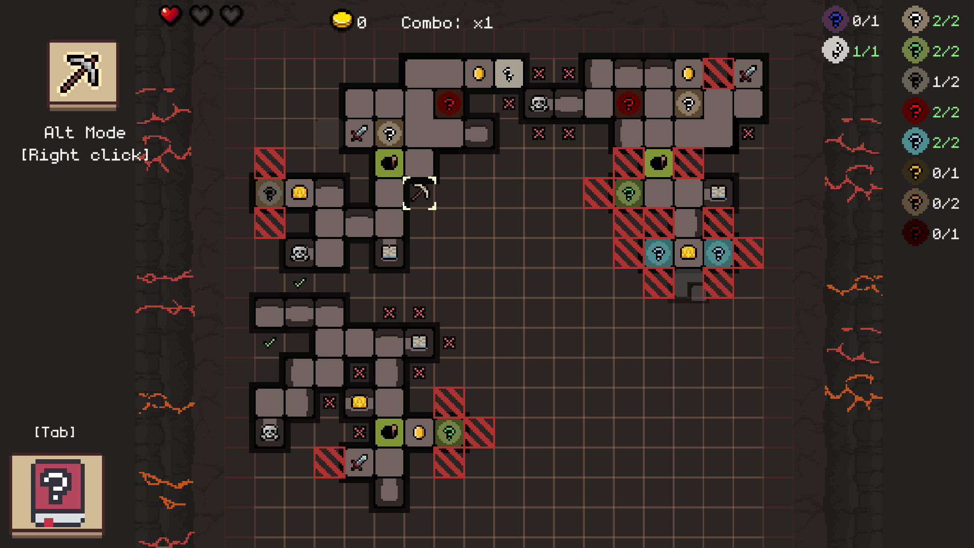 图片[3]-安卓手机游戏《地牢潜行者v.3.1.4》[完整版]Steam移植地下城肉鸽➕回合➕解密的类扫雷玩法！-仄言资源社