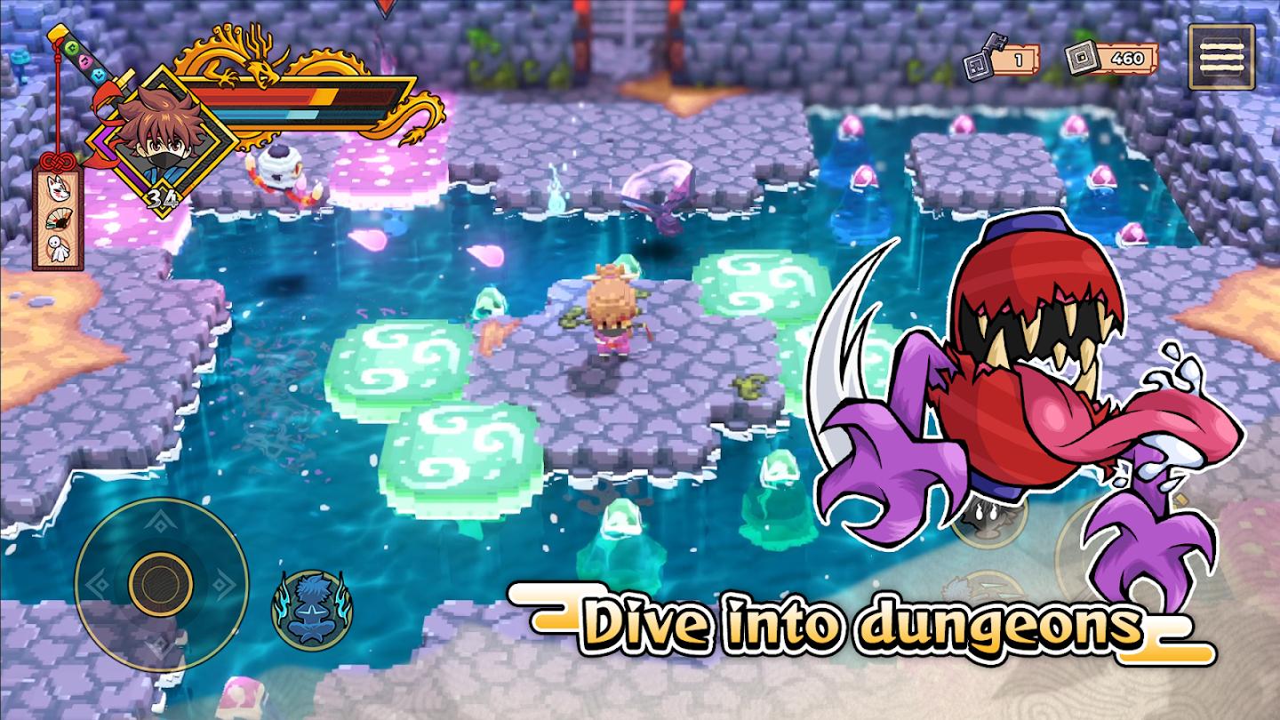 图片[3]-安卓手机游戏《武士刀之龙》[完整版]Steam移植融合动作冒险与地牢探索的日式RPG！-仄言资源社