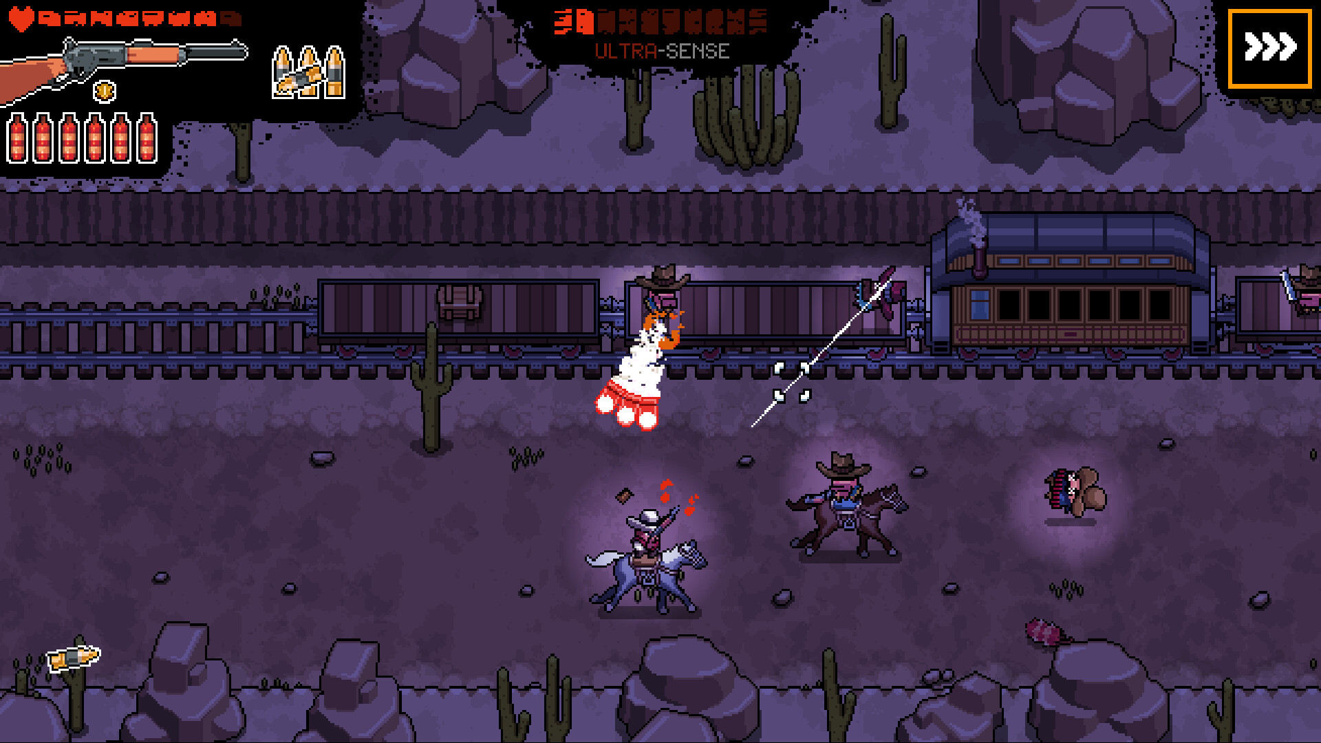 图片[2]-安卓手机游戏《西部法则WestildsLaw》[完整版]Steam移植2D像素版荒野大镖客，快节奏肉鸽动作射击游戏！-仄言资源社