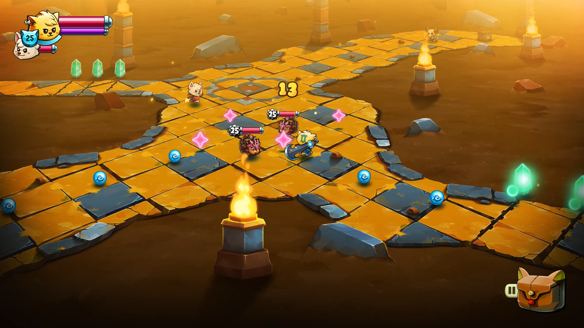 图片[3]-安卓手机游戏《喵咪斗恶龙2》[完整版]Steam移植支持联机可爱到爆炸的2D开放世界冒险ARPG游戏！-仄言资源社