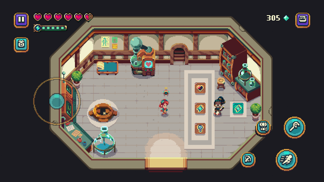 图片[3]-安卓手机游戏更新！《烁石物语v1.8.349》[完整版]Steam移植一款结合了塞尔达、矿坑之下和夜勤人元素的冒险游戏，带来全新体验！-仄言资源社