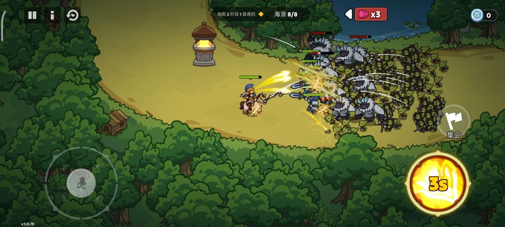 图片[2]-安卓手机游戏《夜幕骑士边疆战争v1.0.79》[菜单版+完整版]类似《王权陨落》的塔防+建造即时战略游戏！-仄言资源社