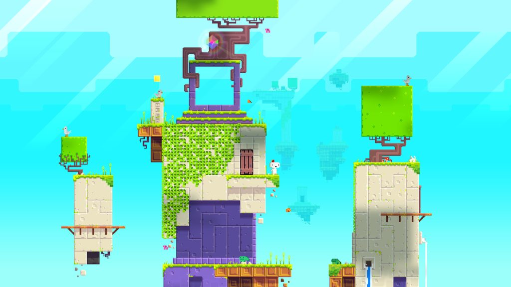 图片[2]-安卓手机游戏《菲斯FEZ》[完整版]Steam移植2D世界一转竟然变成3D？视错觉解谜+像素冒险！-仄言资源社