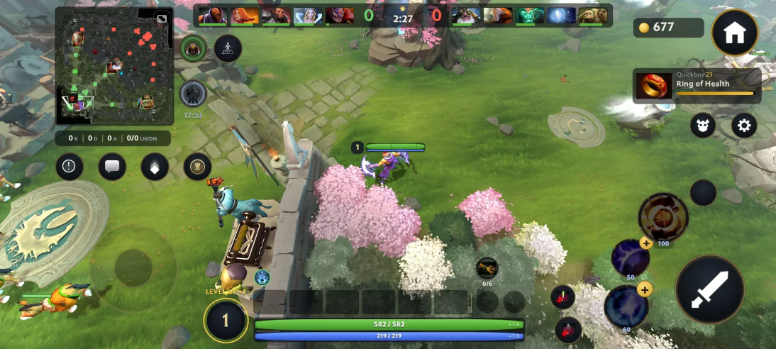 图片[2]-安卓手机游戏《刀塔2Dota2》[汉化版]Steam移植5v5对战策略动作MOBA游戏！-仄言资源社
